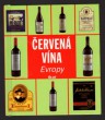 Červená vína Evropy
