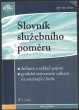 Slovník služebního poměru