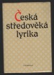 Česká středověká lyrika